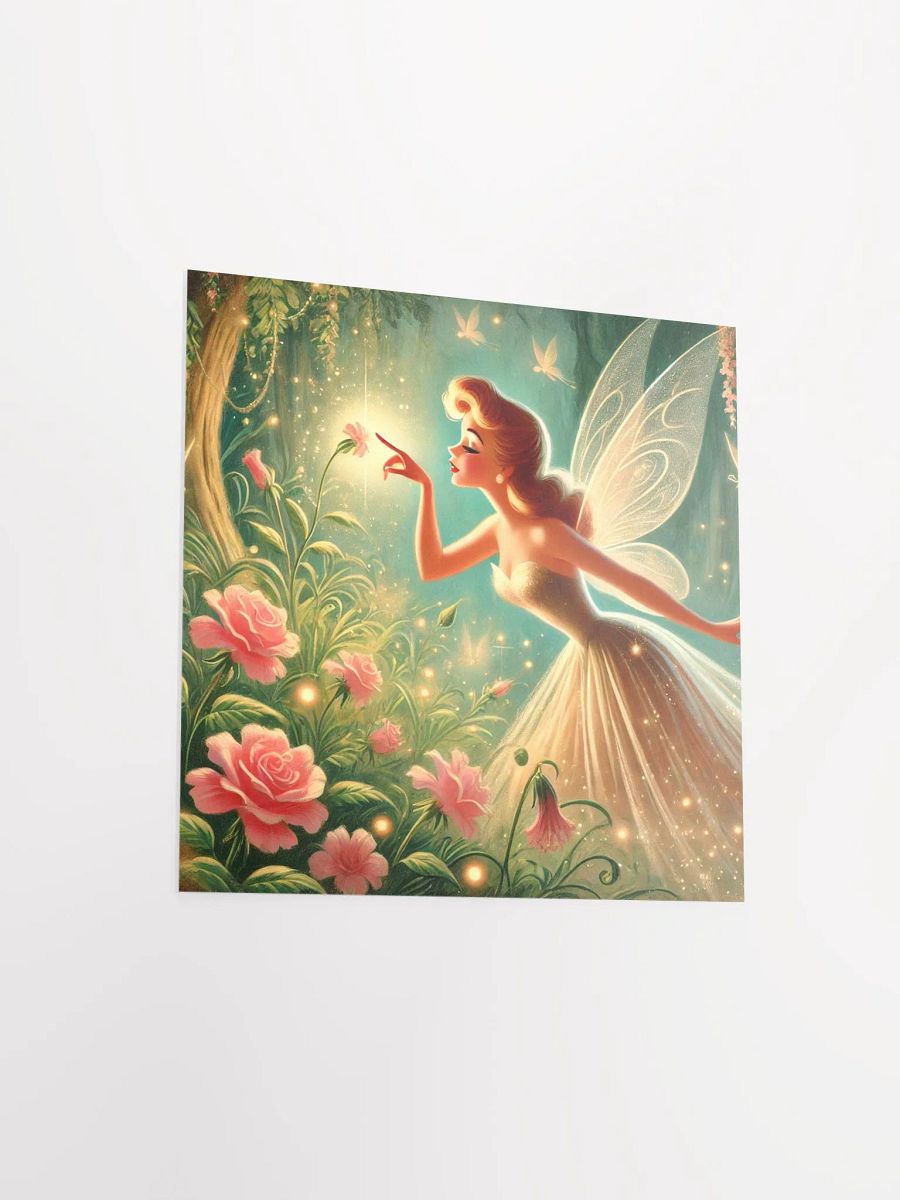 Enchanted Forest Flower Fairy Matte Poster product image (12)