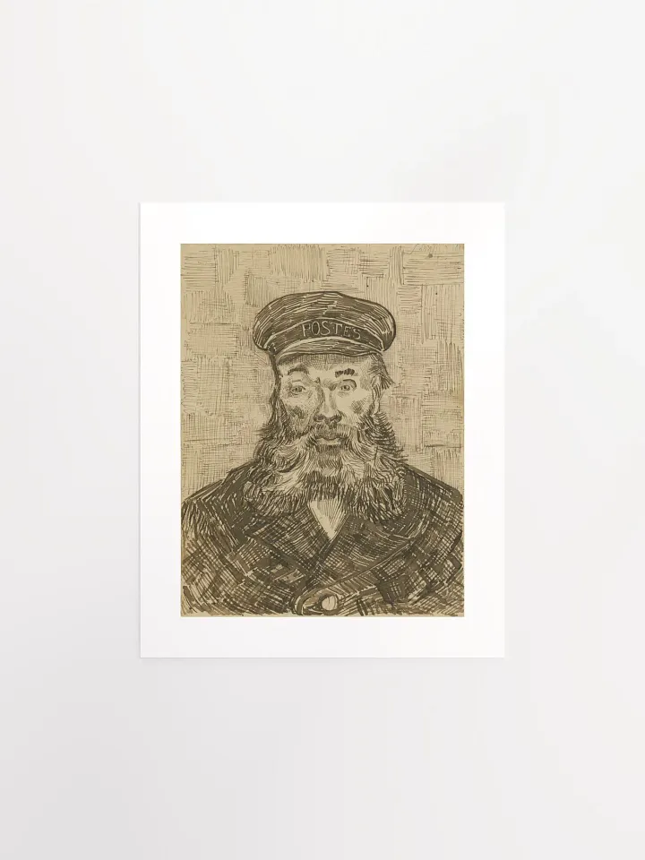 Portrait Of The Postman Joseph Roulin by Vincent van Gogh (1888) - Print product image (1)