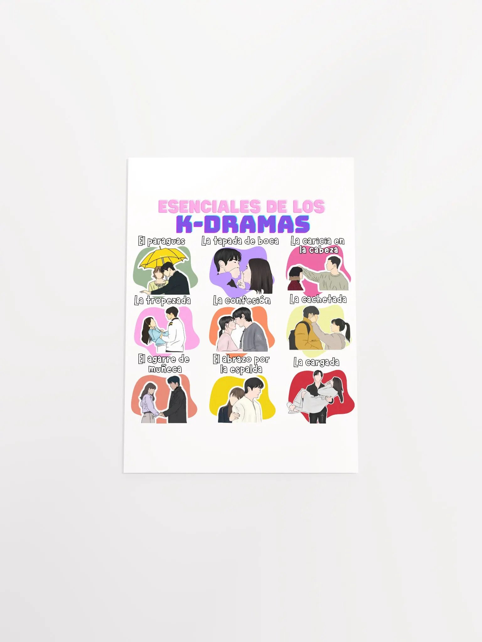 Poster Mi Vida Resumida en Doramas product image (4)