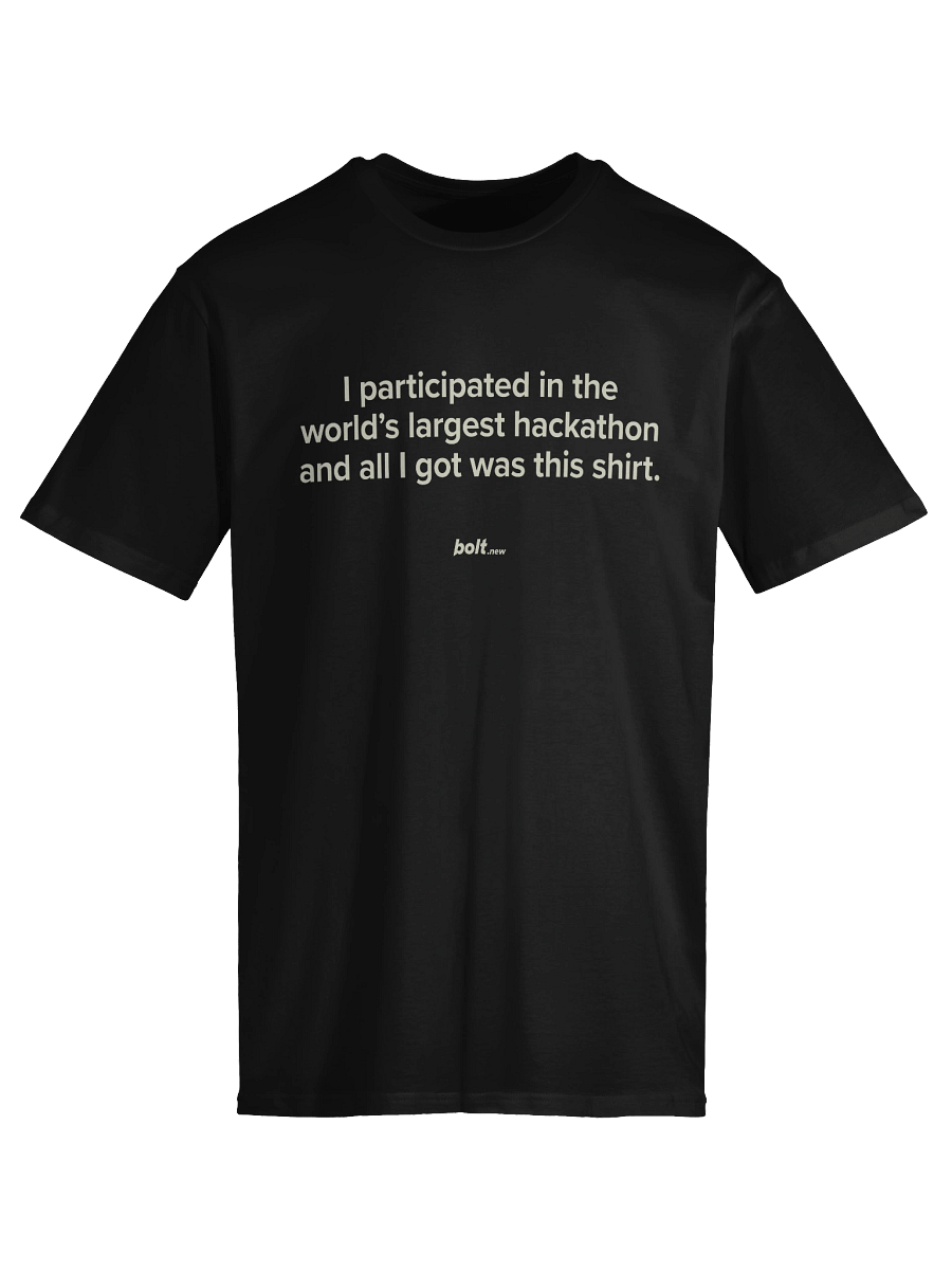 The World's Largest Hackathon Shirt product image (3)