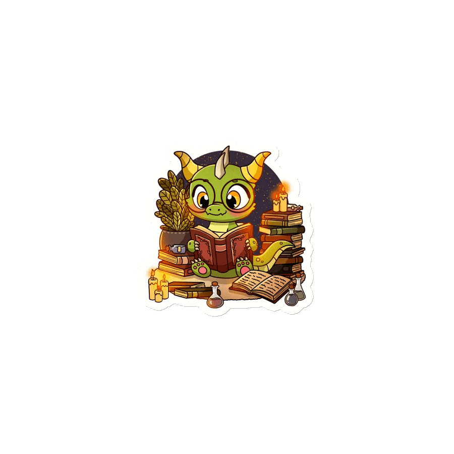 Book Dragon Magnet product image (1)