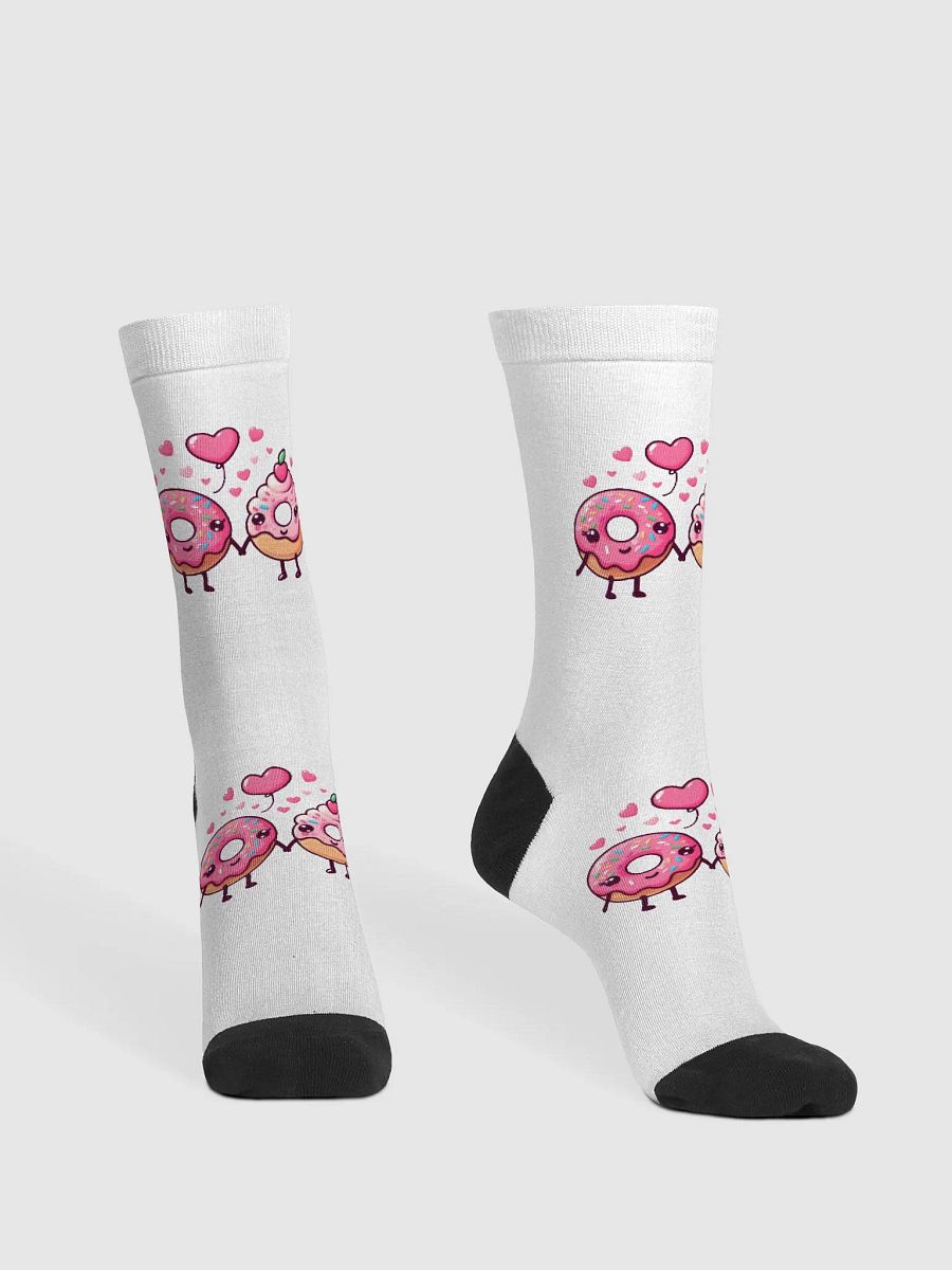 Smiley Bloom Crew Socks product image (2)