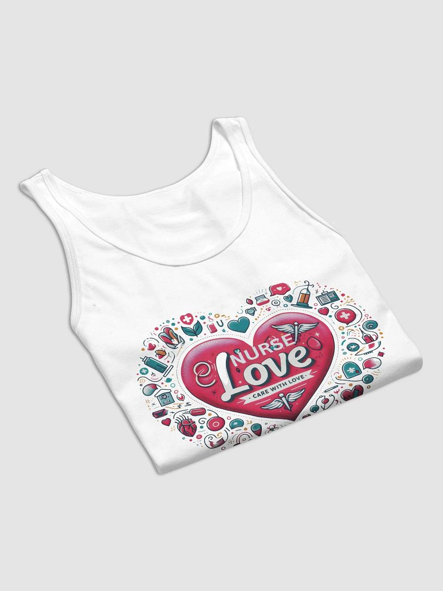 Nurse Love Heart Medical Tank product image (23)