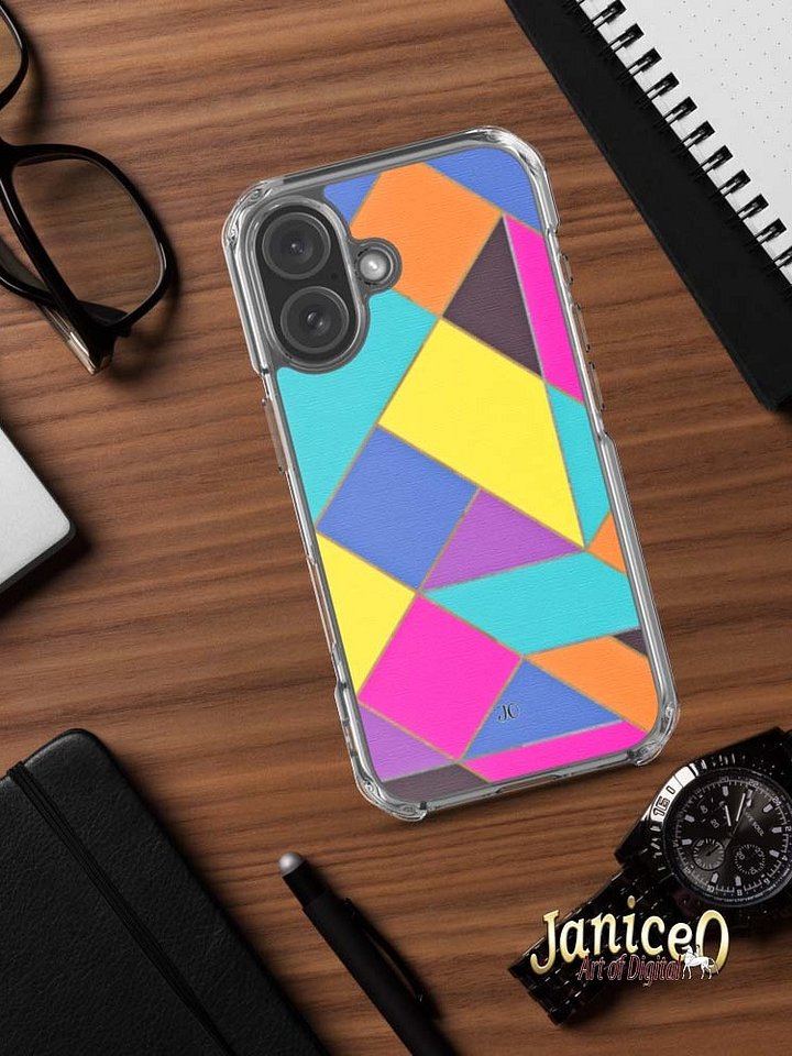 Geometric Fusion iPhone® MagSafe® Clear Case product image (2)