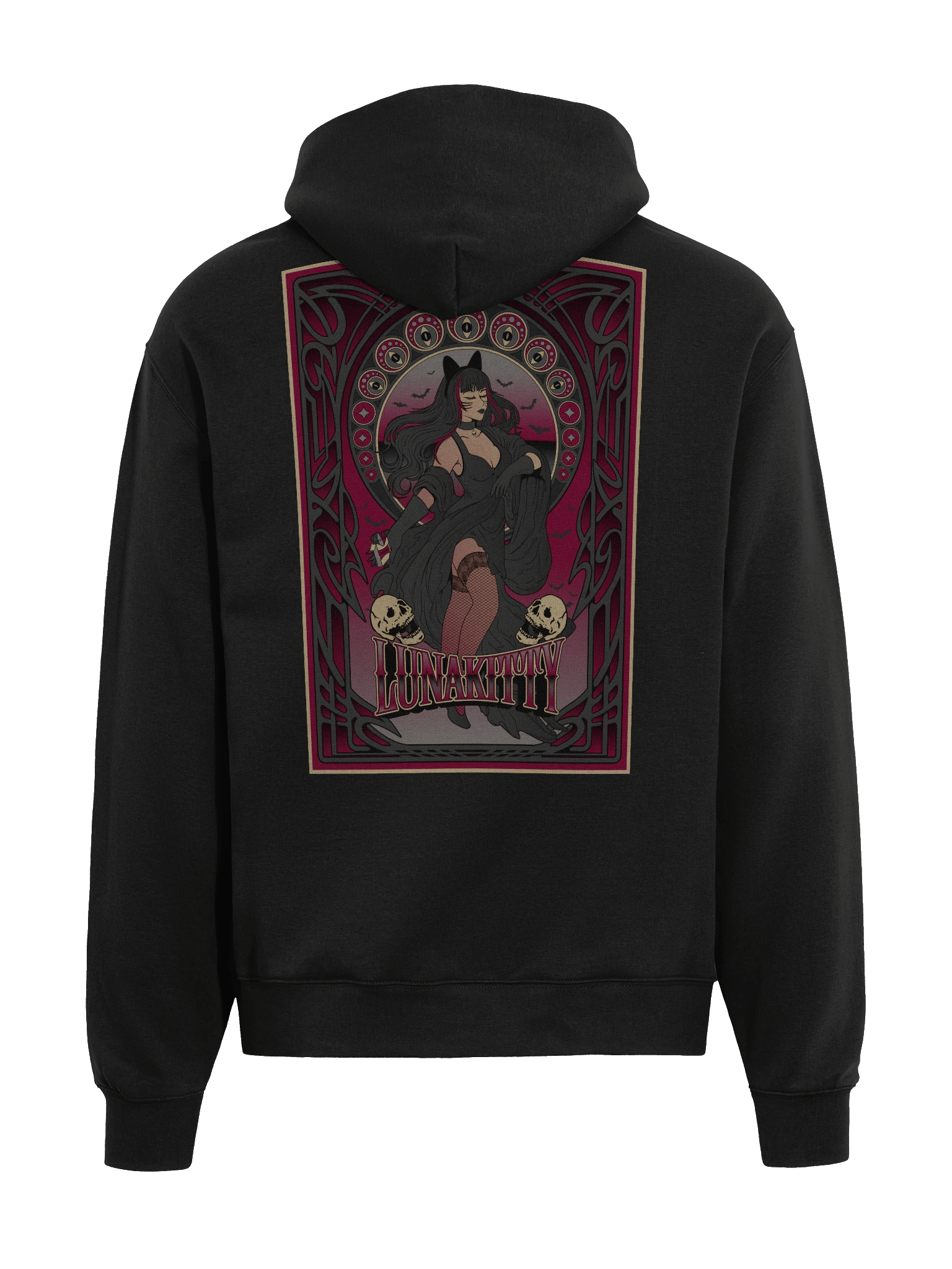LunaKitty Tarot Card Mens Hoodie product image (5)