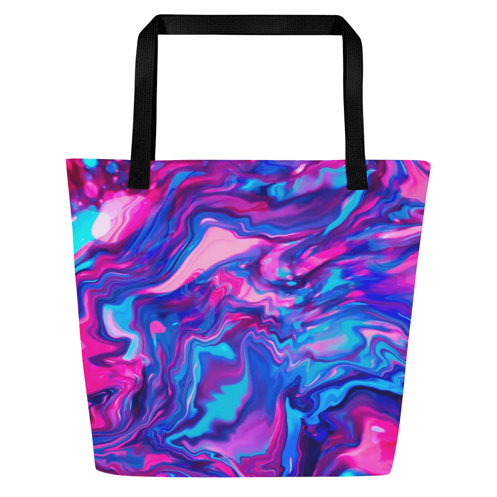 Multicolour Swirls All-Over Tote Bag product image (1)