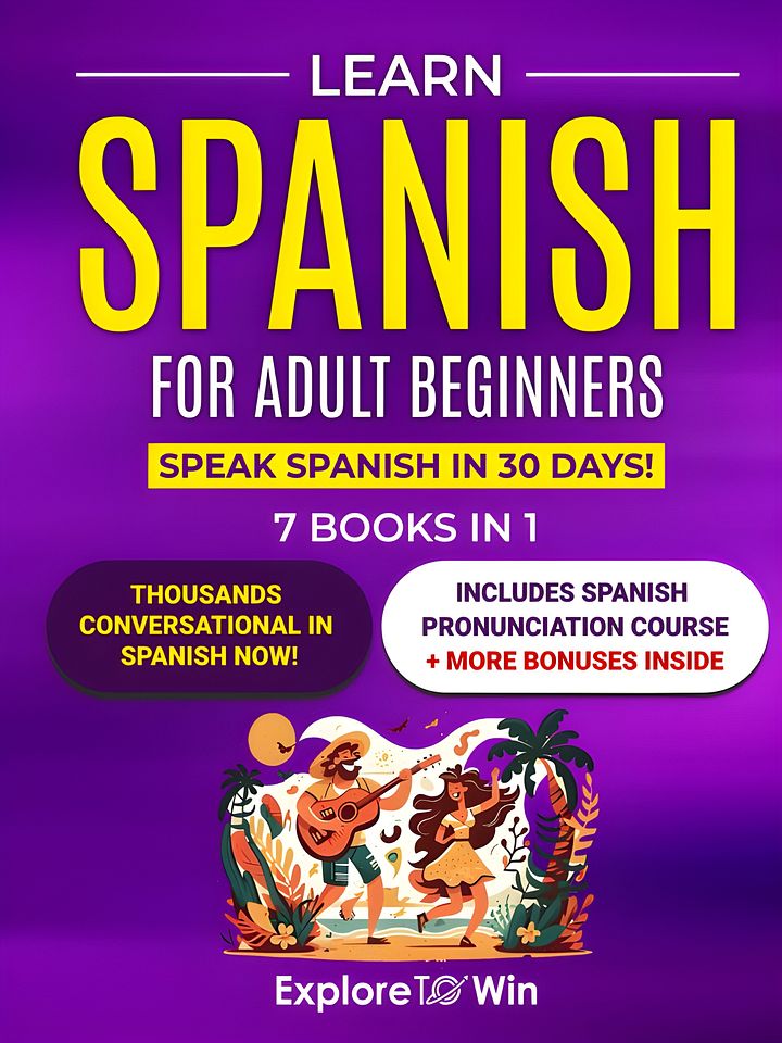Learn Spanish for Adult Beginners product image (1)
