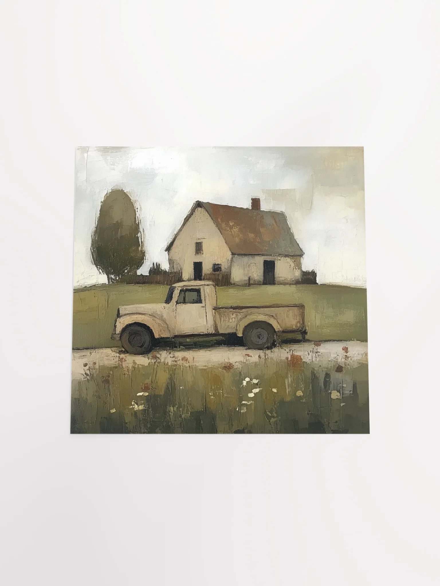 Farmhouse Sky: Truck II Art Print product image (4)