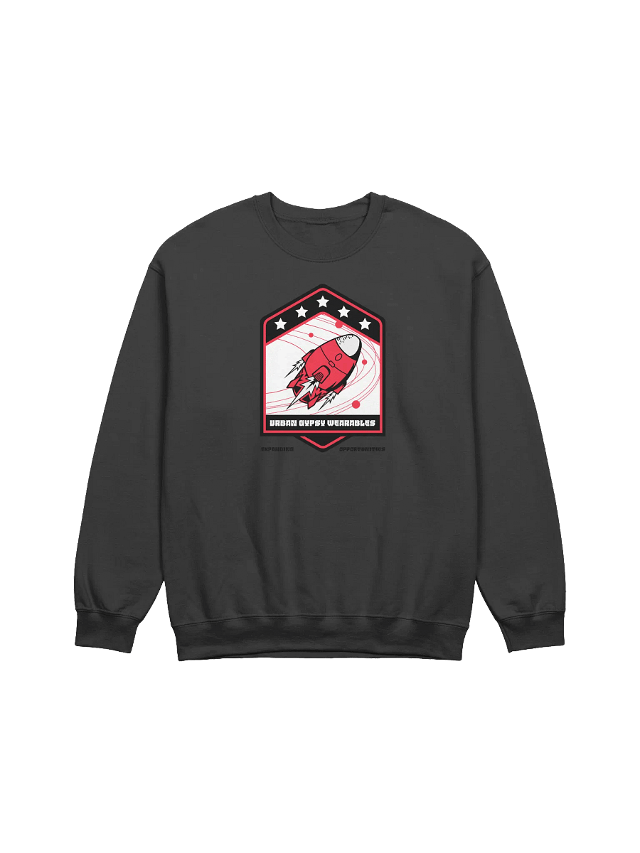 Cosmic Rocket Crewneck Sweatshirt product image (1)