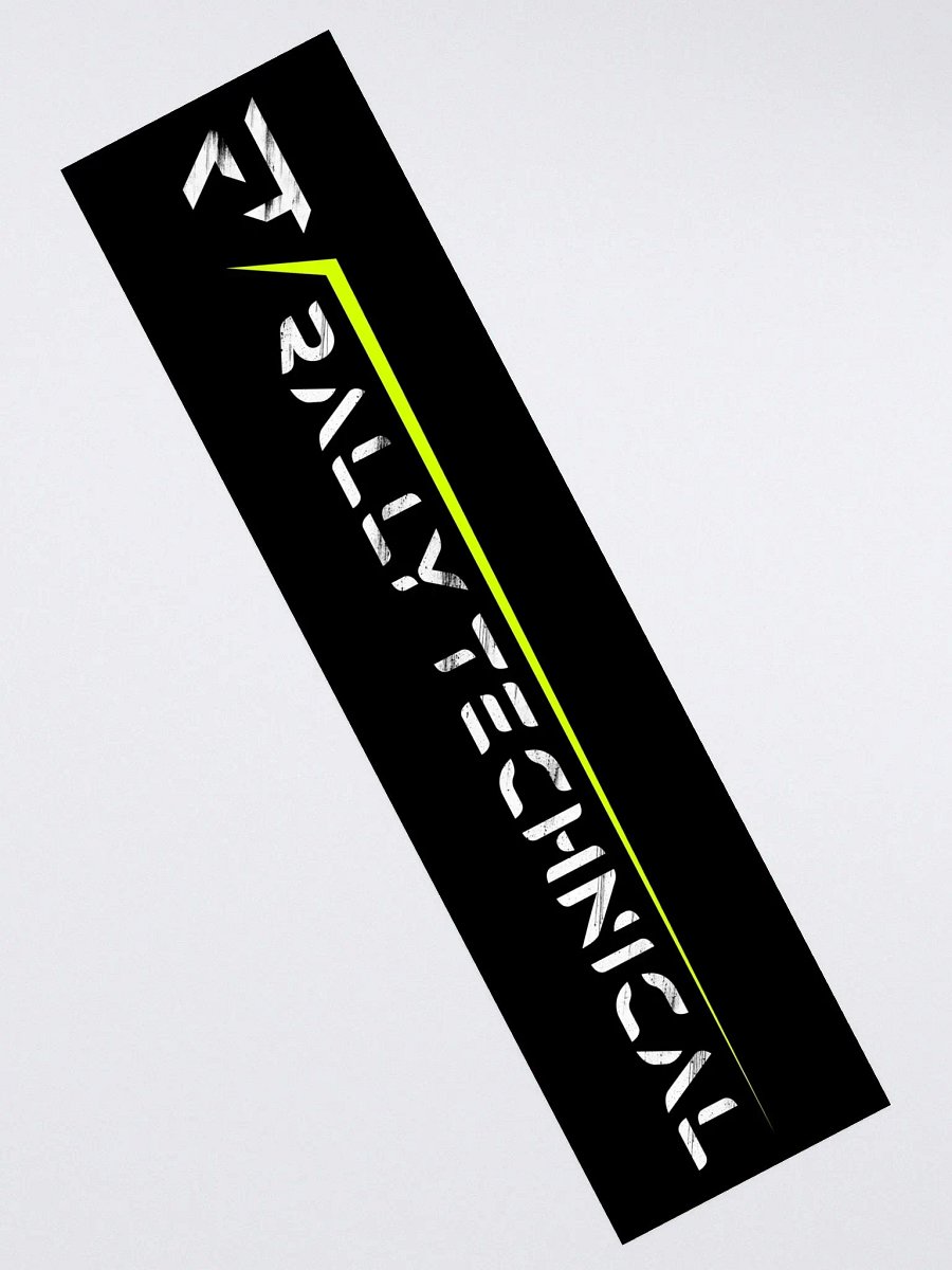 RALLY TECHNICAL Sticker 2 - Black product image (2)