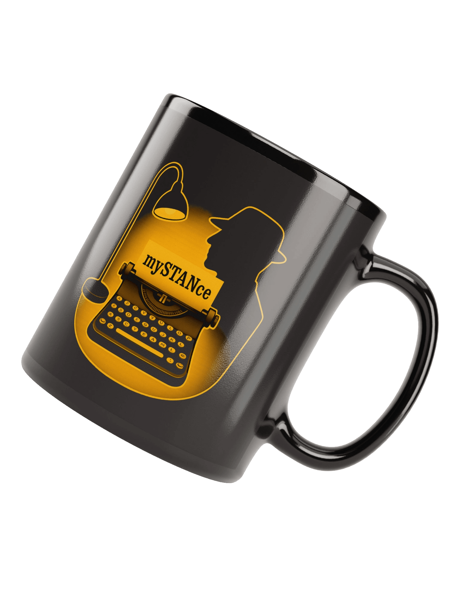 mySTANce Typewriter Golden Mug product image (8)