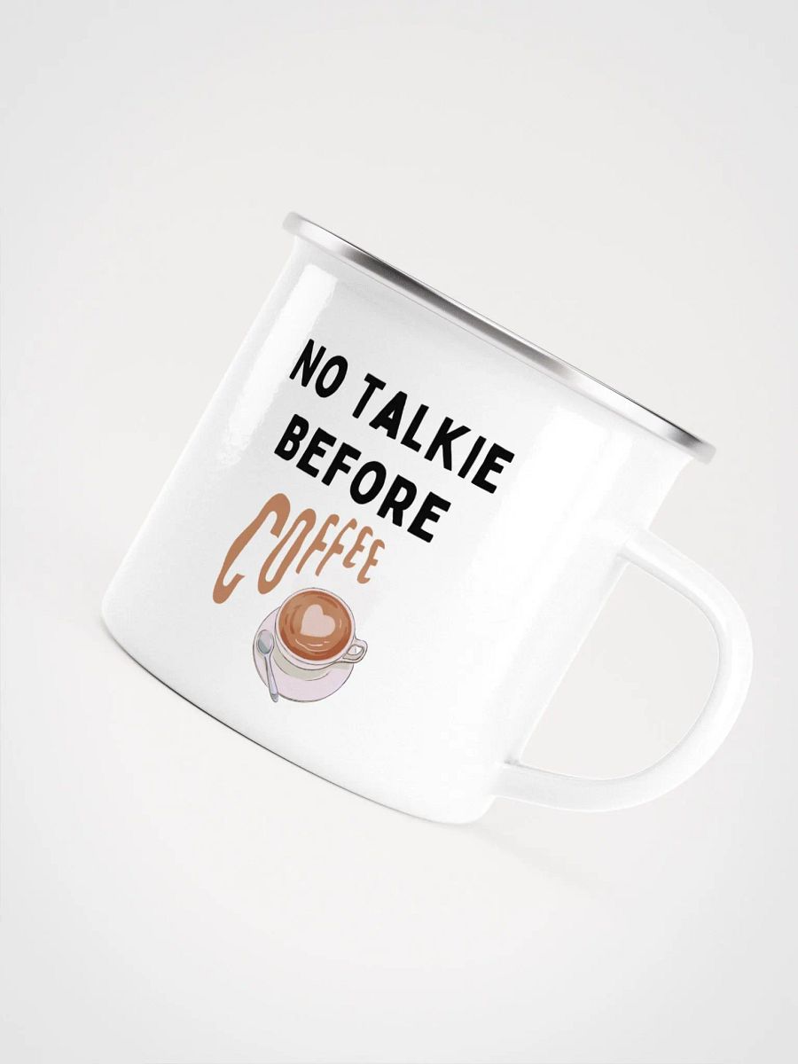 No Talkie Before Coffee Mug product image (5)