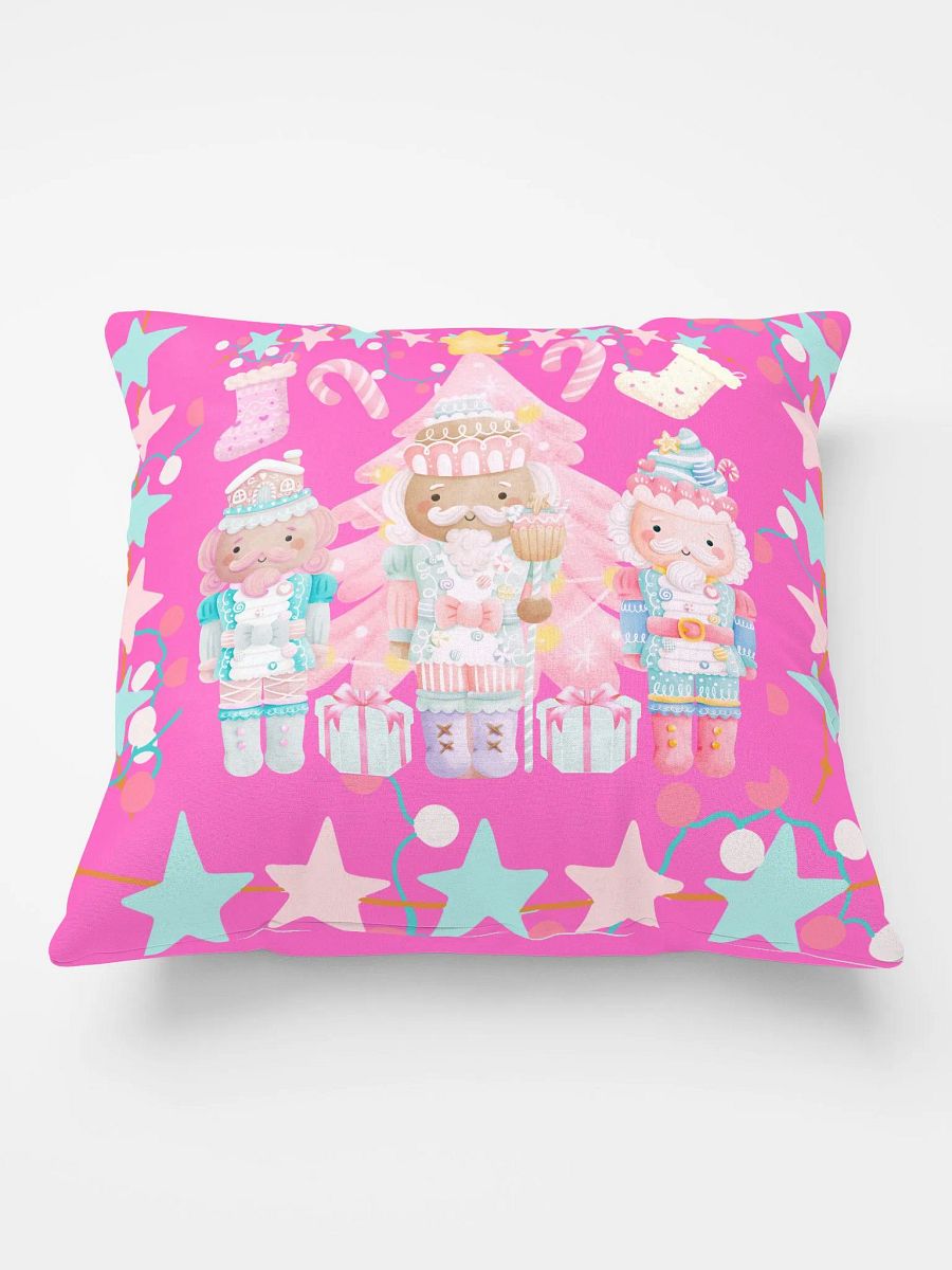 Whimsical Nutcracker Holiday Pillow product image (3)