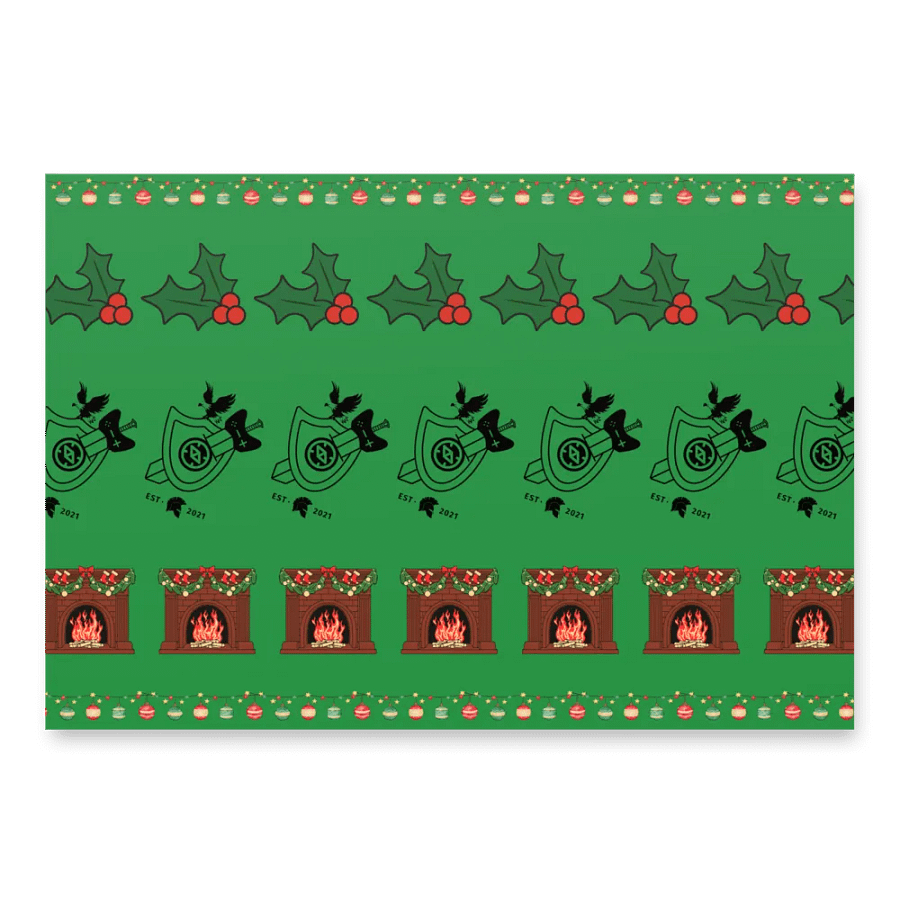 Adventurer's Holiday Wrapping Paper product image (2)