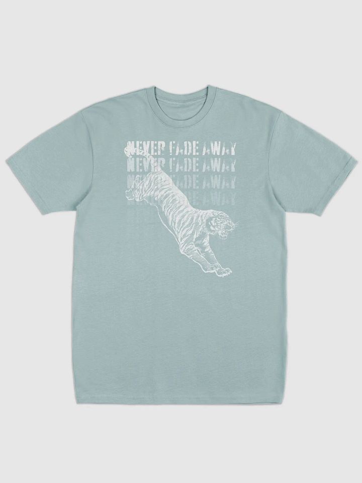 Never Fade Away Leaping Tiger Motivational T-shirt product image (6)
