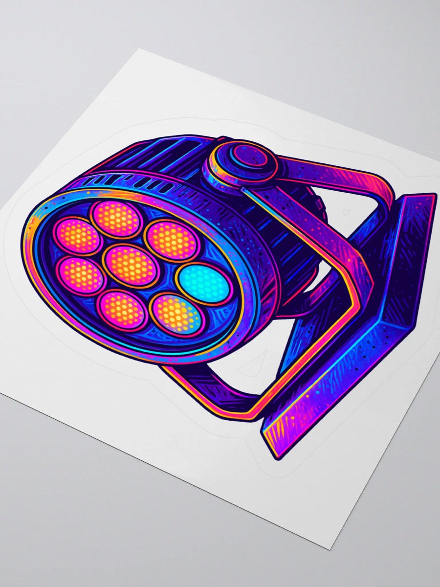 Theatrically Jerry: "Psychedelic PAR" Stickers product image (6)