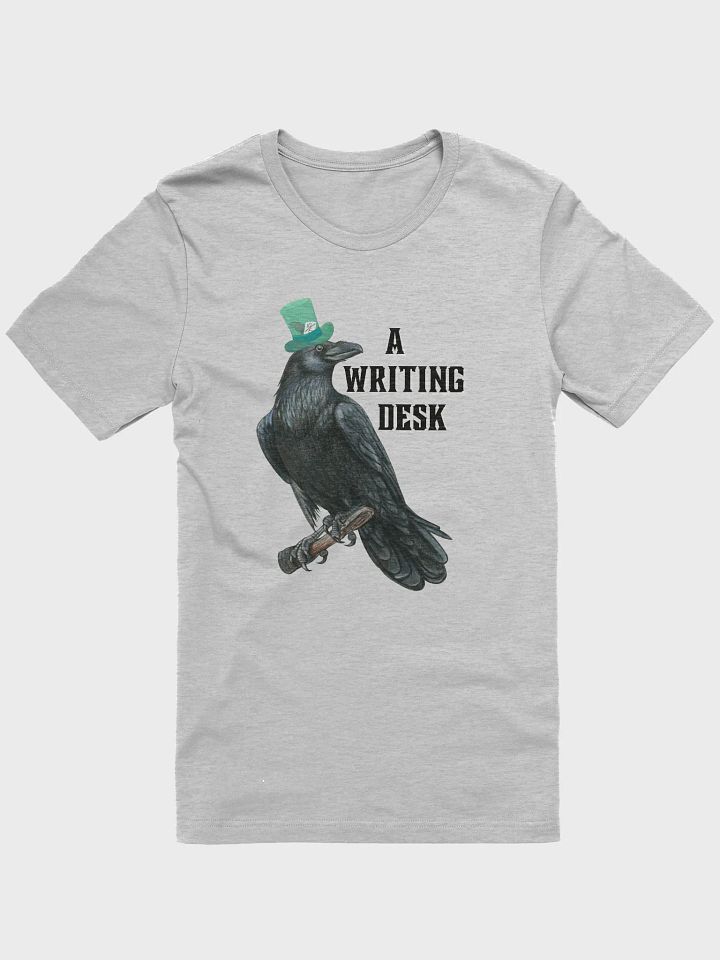 Why is a Raven Like a Writing Desk? Unisex T-Shirt product image (1)