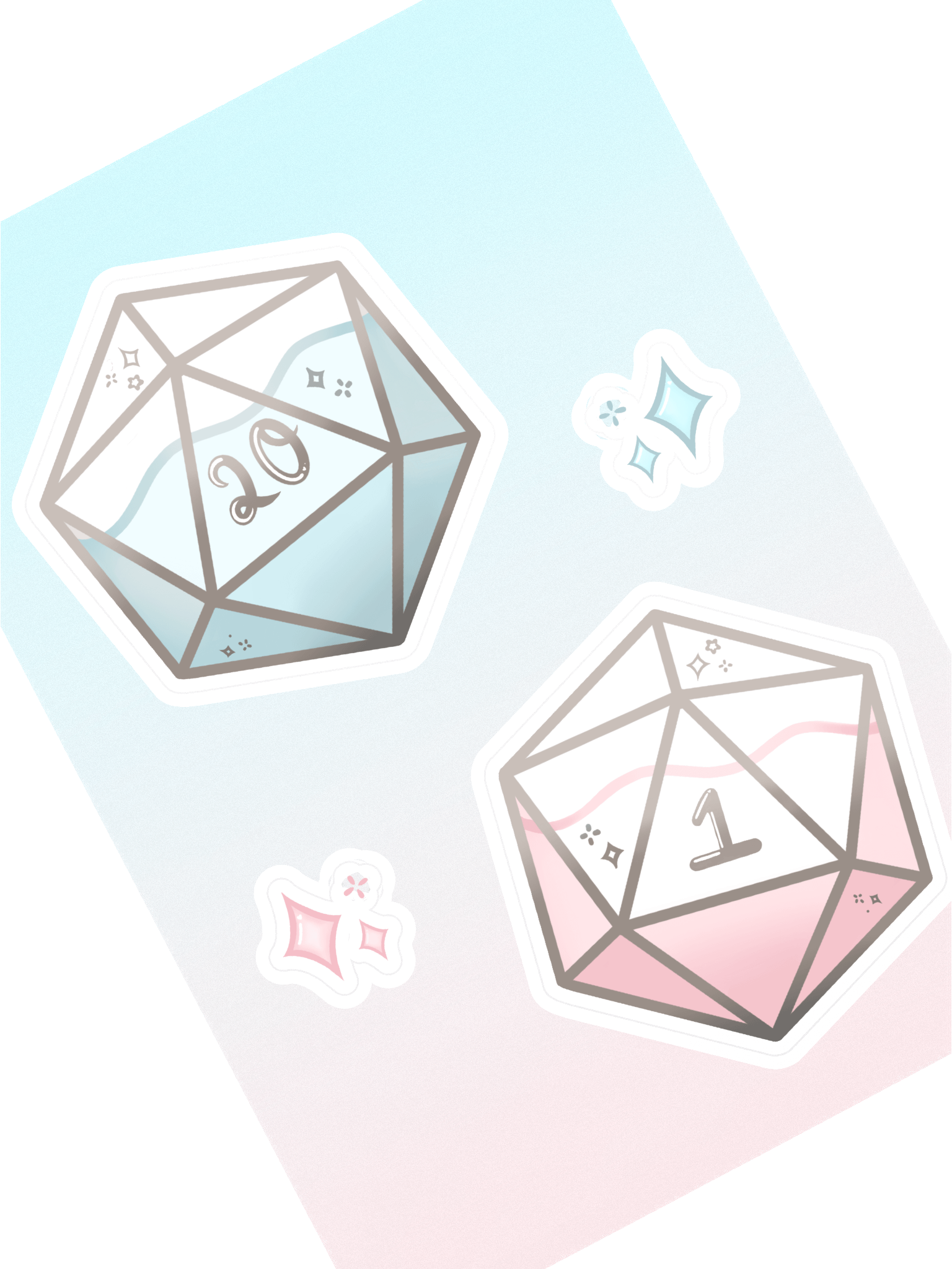 D20 Dreams Sticker Sheet product image (1)