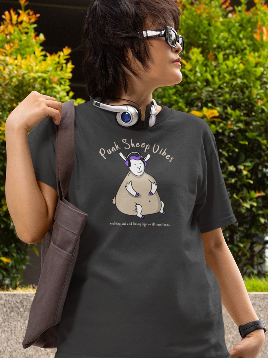 Punk Sheep Vibes Graphic Tee product image (3)