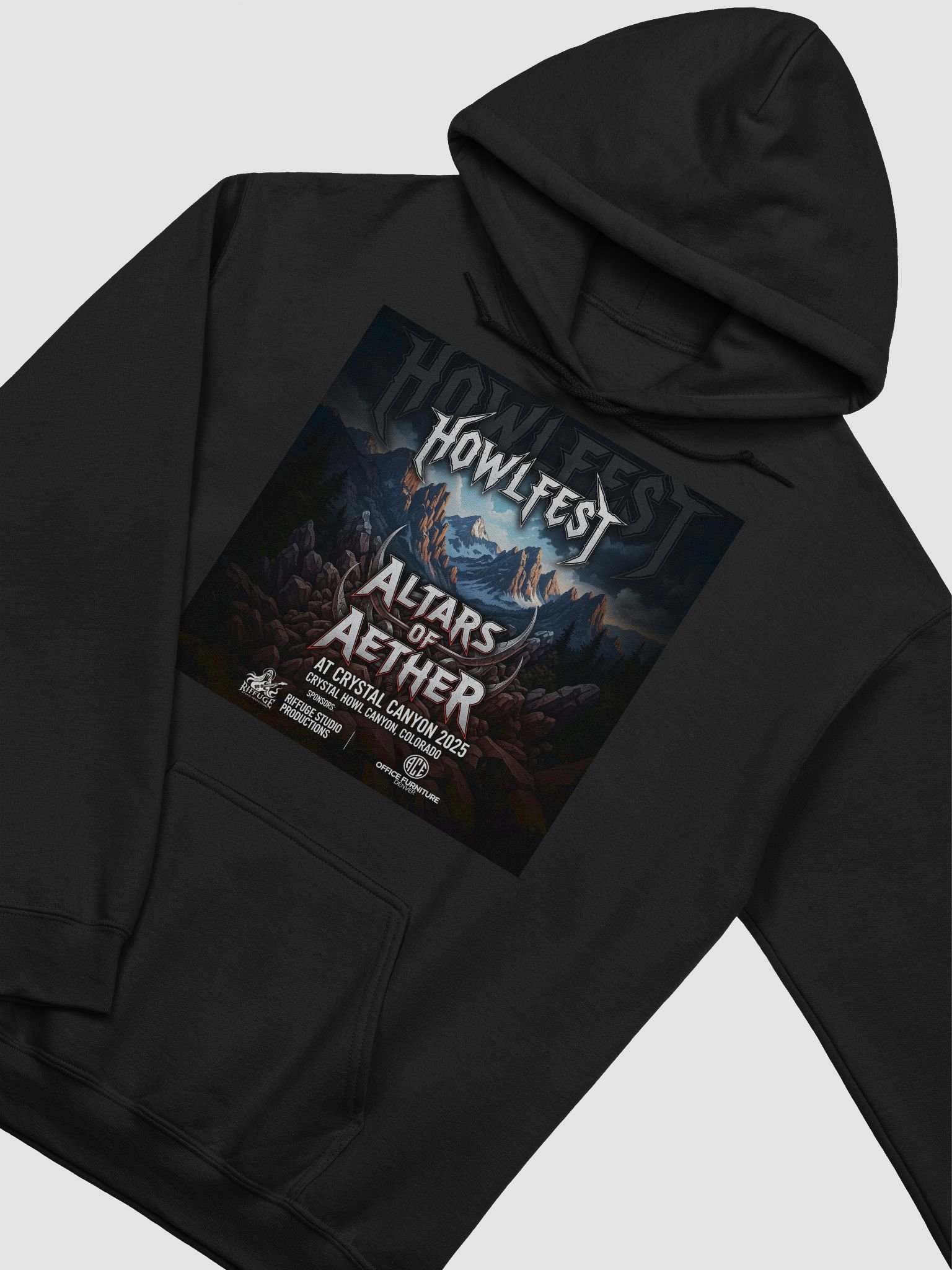 HOWLFEST - ALTARS OF AETHER 2025 Festival Hoodie product image (9)