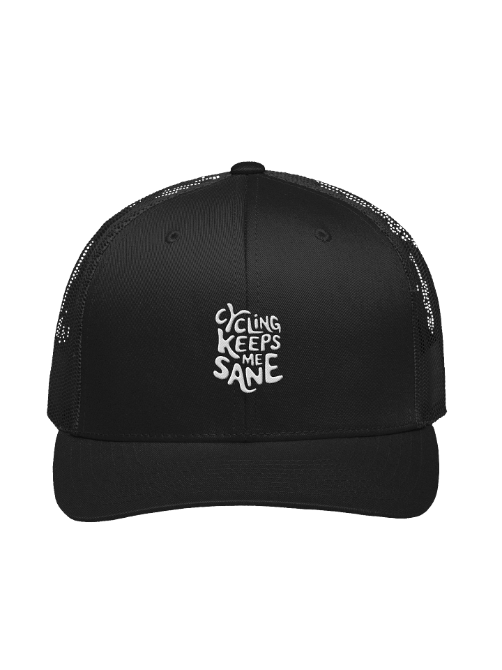 Cycling keeps me sane cap product image (2)