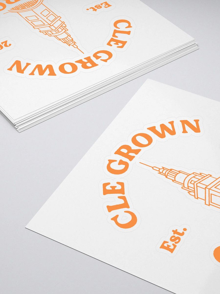 Cleveland Grown, Cleveland Proud Sticker (Football Edition) product image (4)