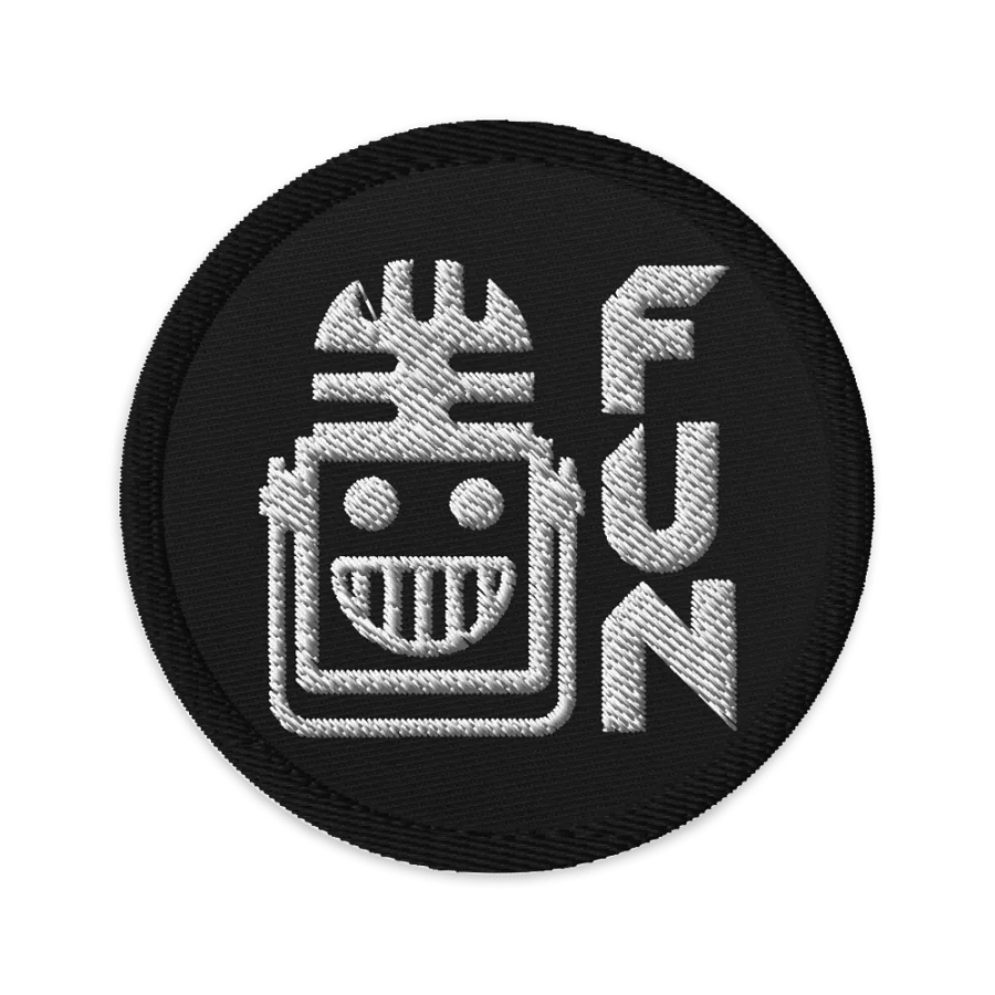FUN Circle Embroidered Patch product image (1)