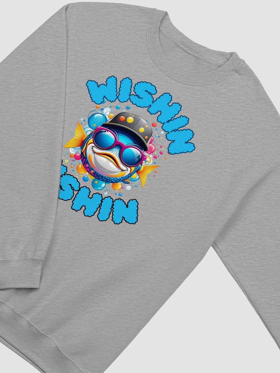 Wishin Fishin Fun Crewneck Sweatshirt product image (22)