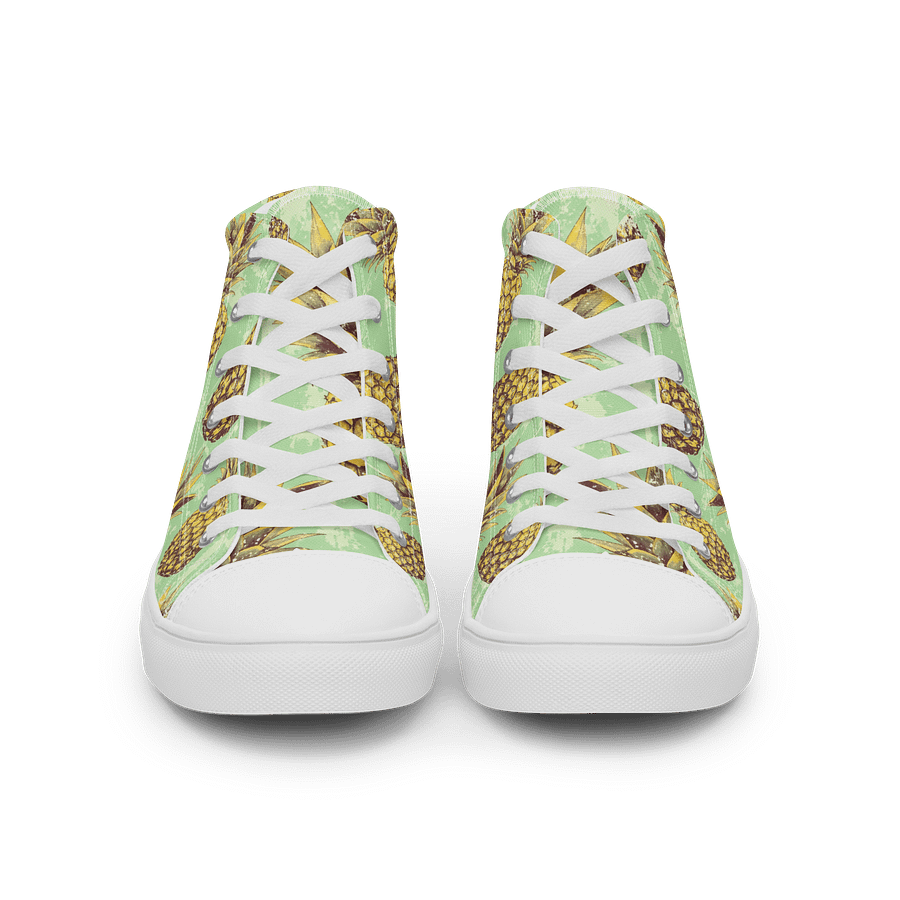 Tropical Pineapple Canvas High Tops product image (3)
