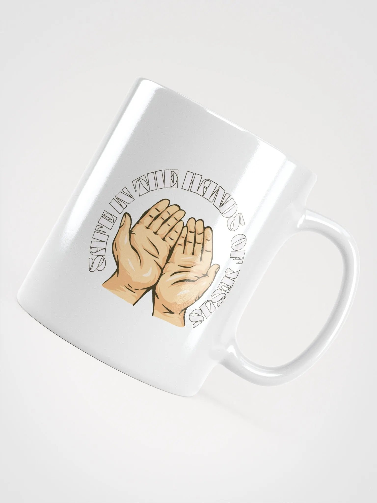 "Safe In The Hands of Jesus" Mug product image (12)