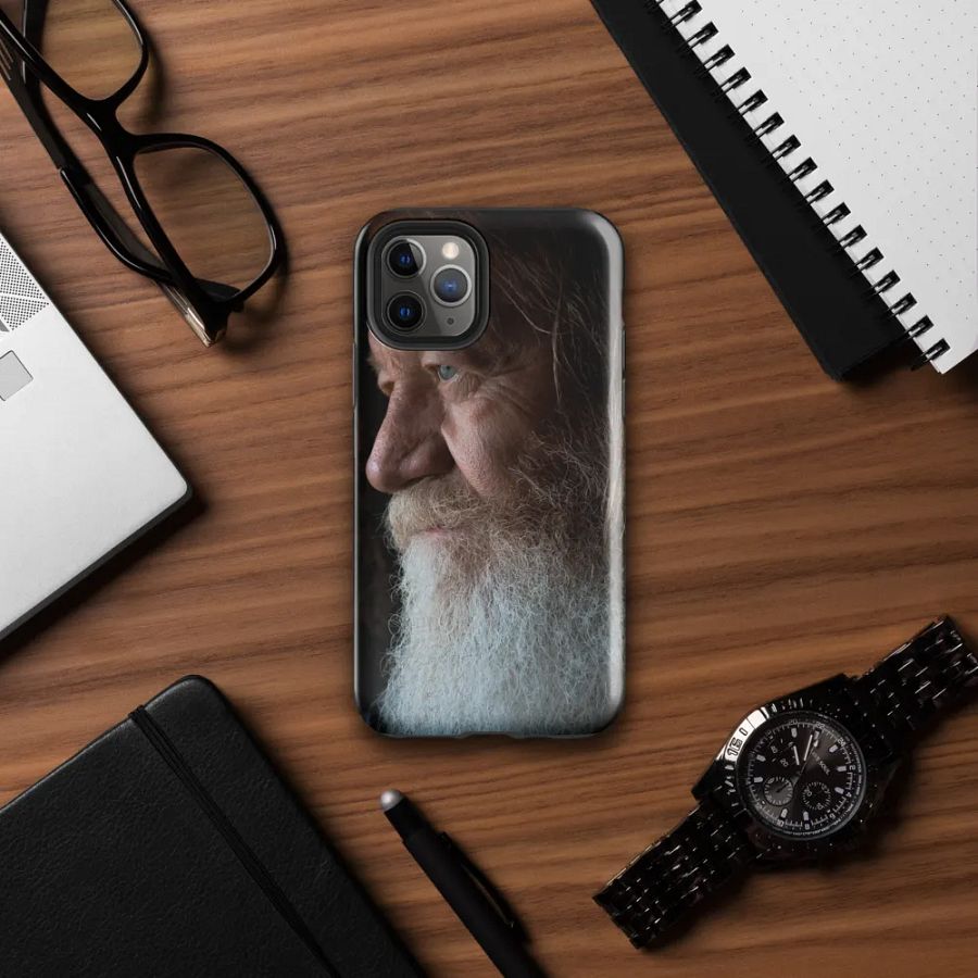 Elderly Man Portrait Phone Case - A Touch of Humanity product image (32)