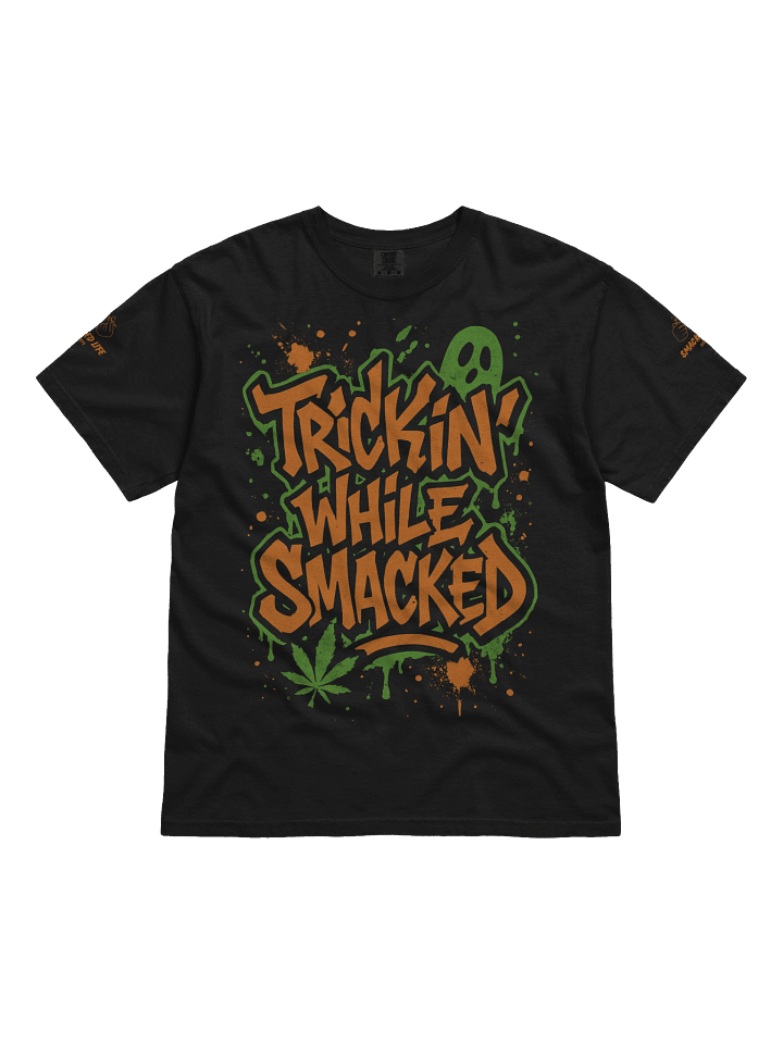 Trickin’ While Smacked – Unisex Halloween T-Shirt product image (3)