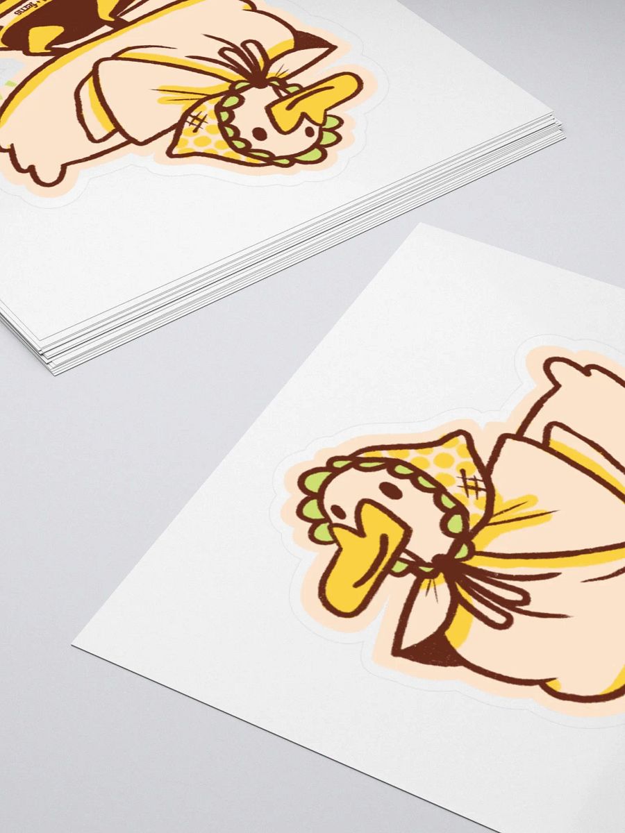DUCK ON TOAST Sticker product image (10)