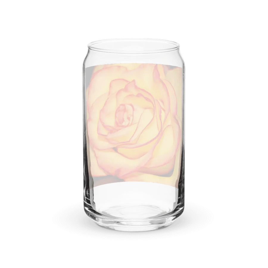Bright Orange Rose Can Shaped Glass product image (38)