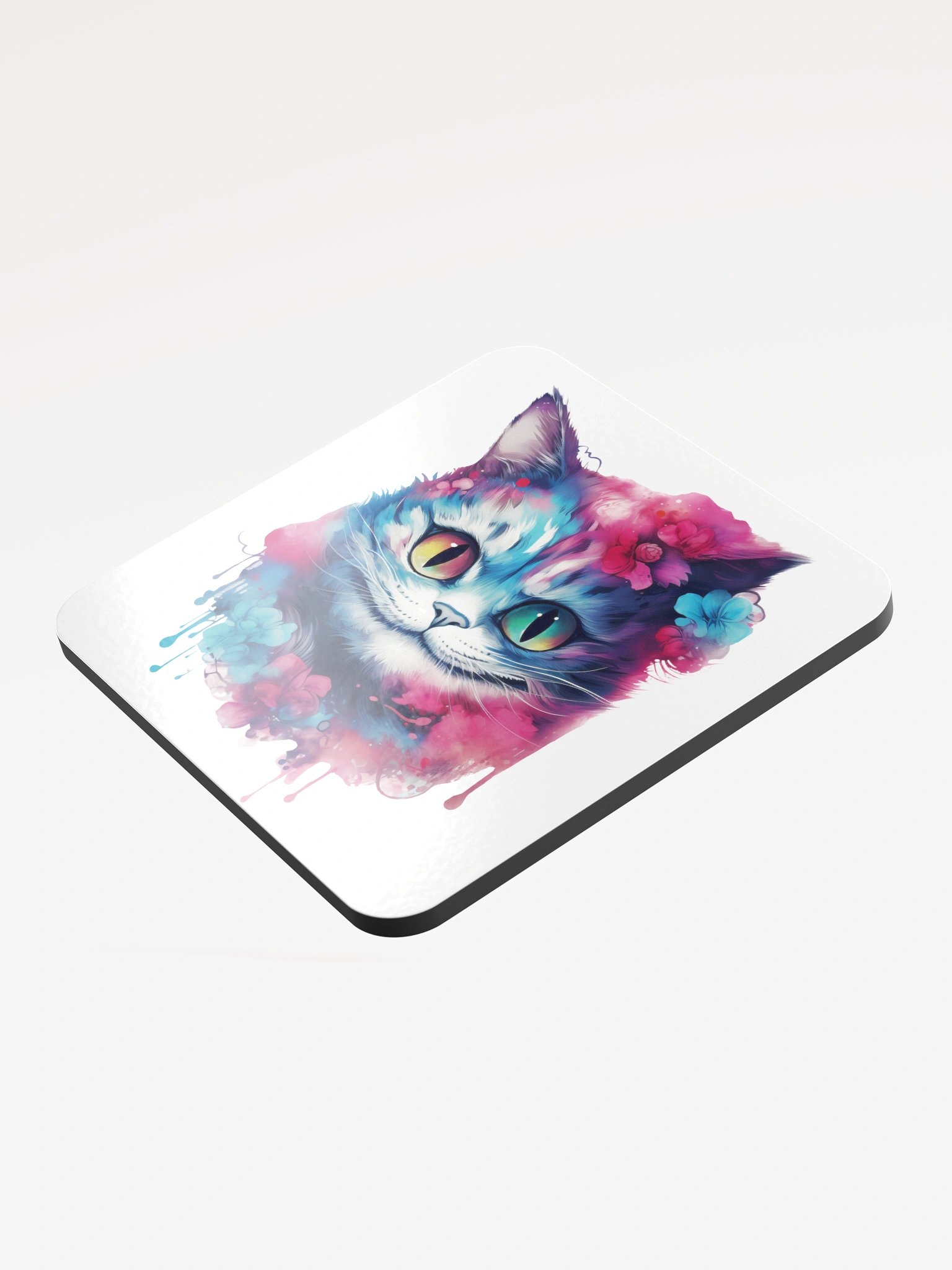 Psychedelic Paws Cork Coaster product image (3)