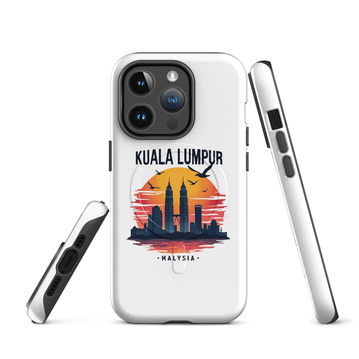 Kuala Lumpur Sunset iPhone® MagSafe® Tough Case product image (3)