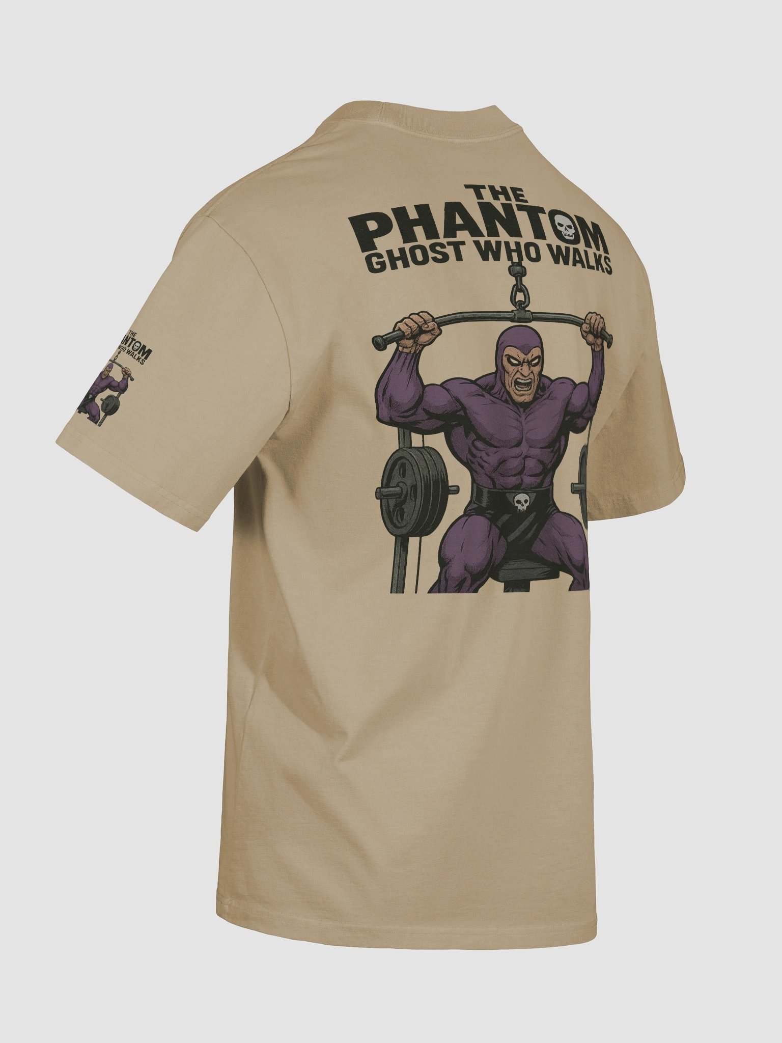 The Ghost Who Walks Strength Faded Tee product image (9)