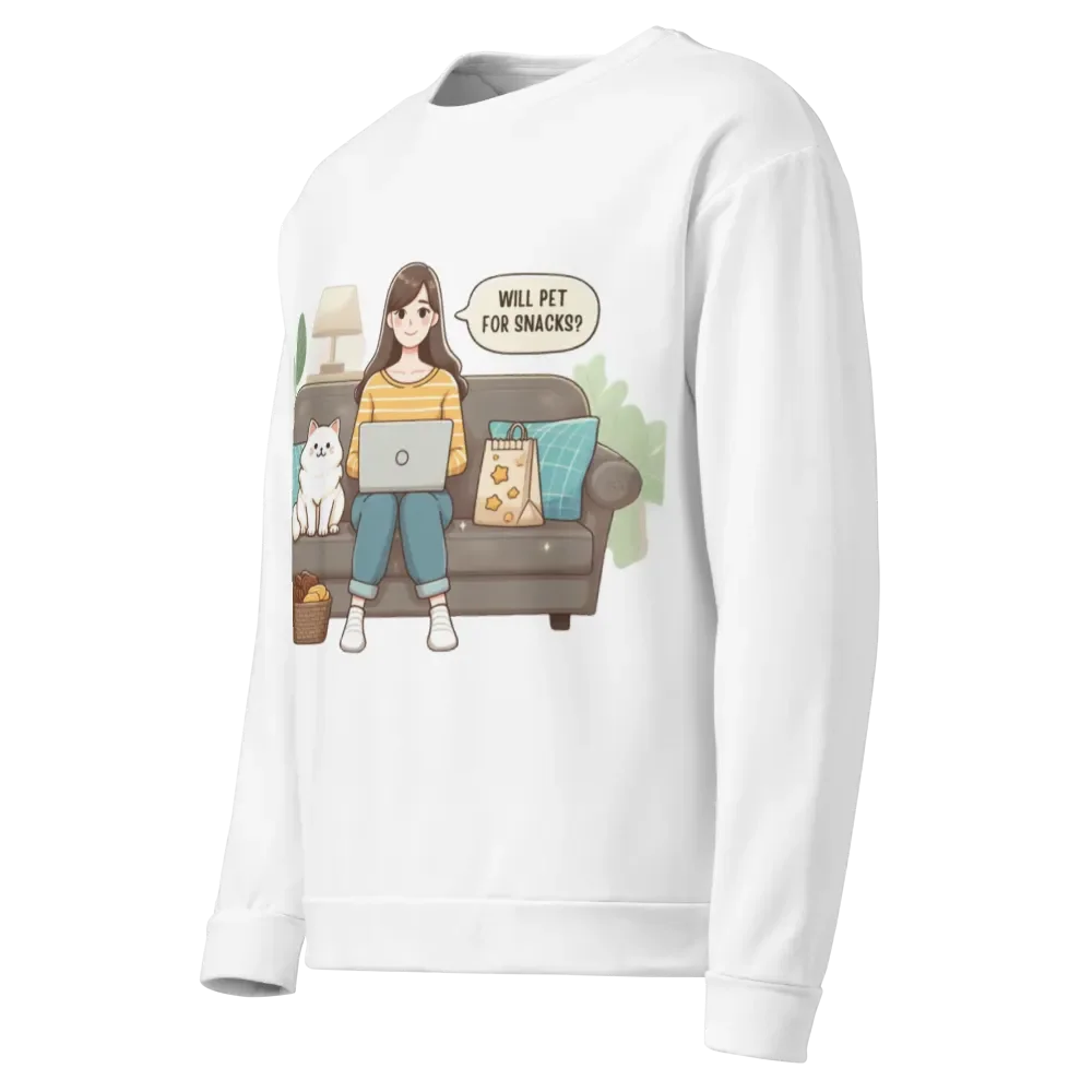 Will Pet for Snacks Sweatshirt product image (3)