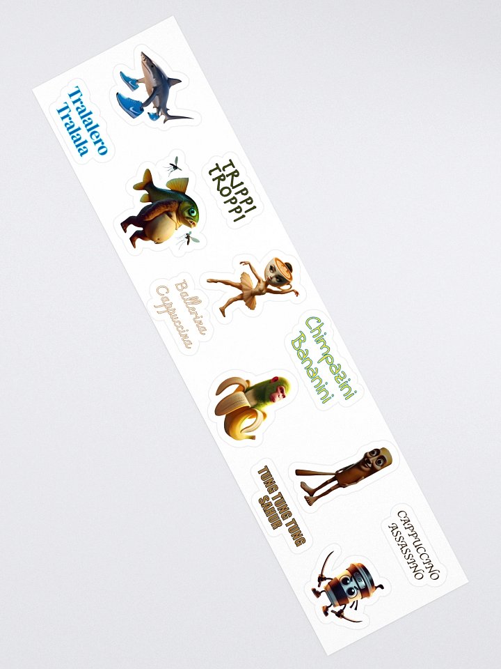 ITALIAN BRAINROT - STICKERS COLLECTION product image (2)
