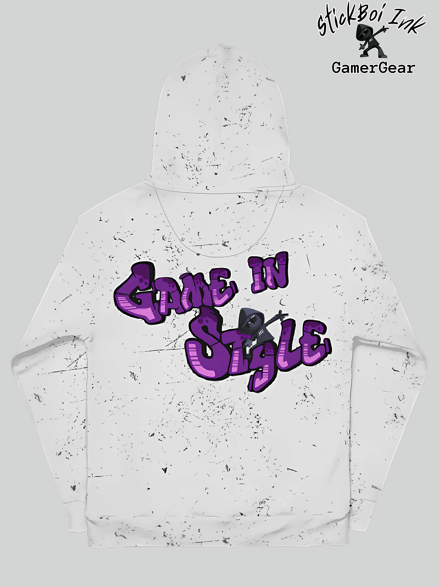 Gamer Hoodie - Game in Style by StickBoi Ink product image (2)