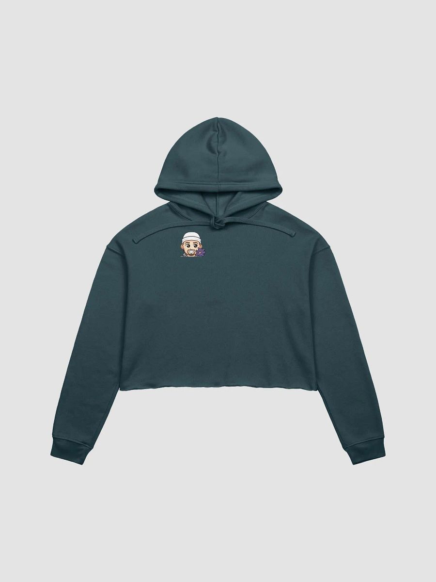 LADIES COMFY HOODED JUMPER CROP product image (7)