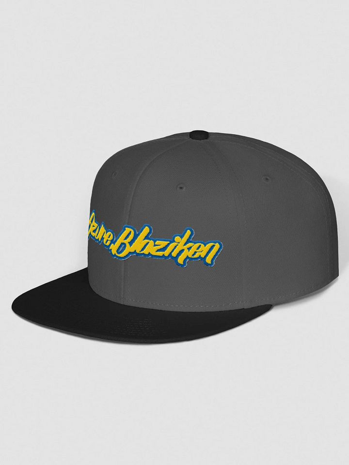 AzureBlaziken Logo Otto Wool Embroidered Snapback Hat product image (2)