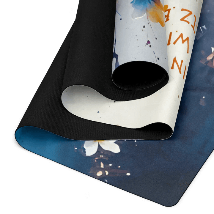 Nature's Waltz Yoga Mat product image (2)
