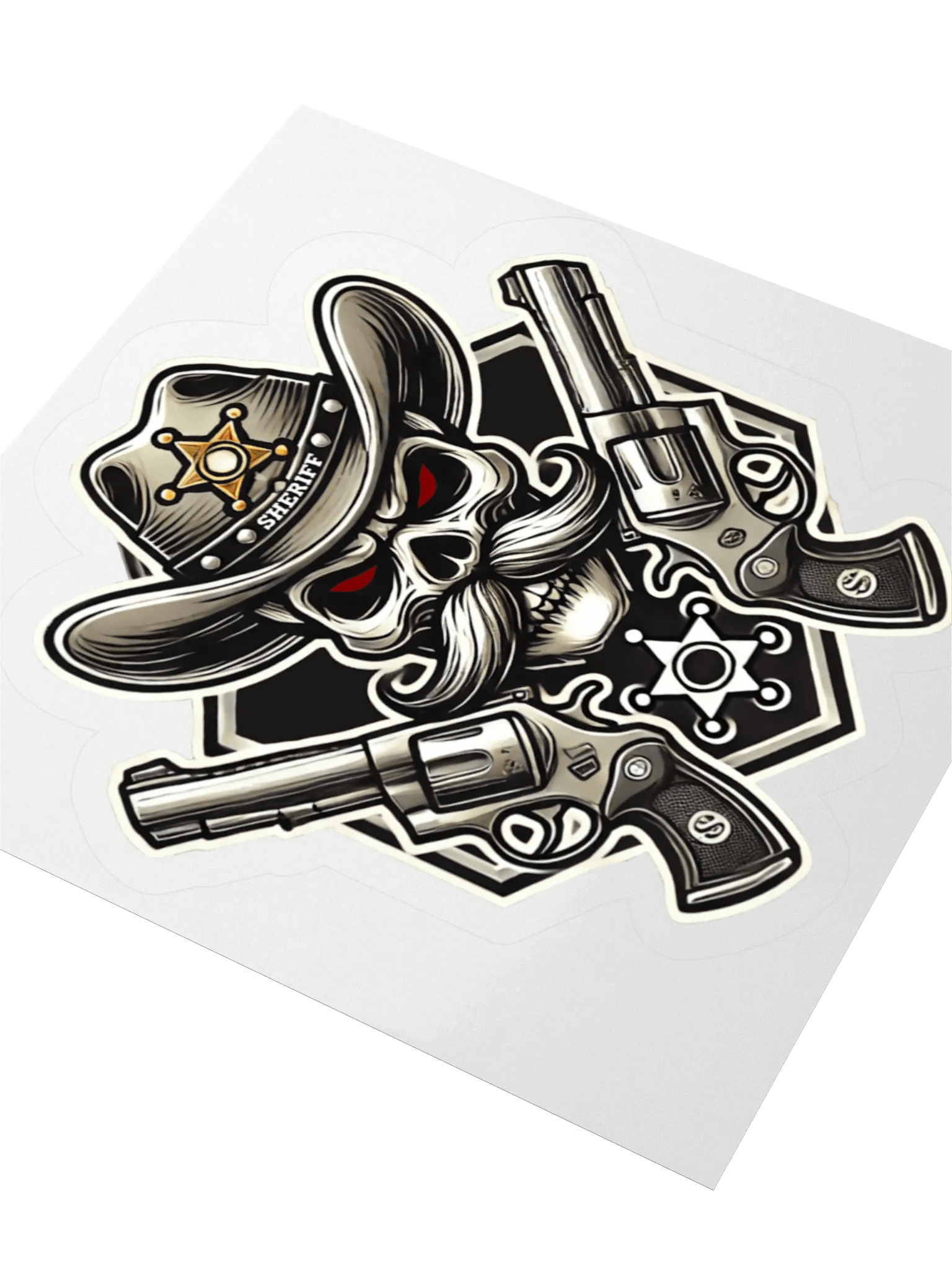 SheriffSpectre Sticker (New Logo) product image (3)