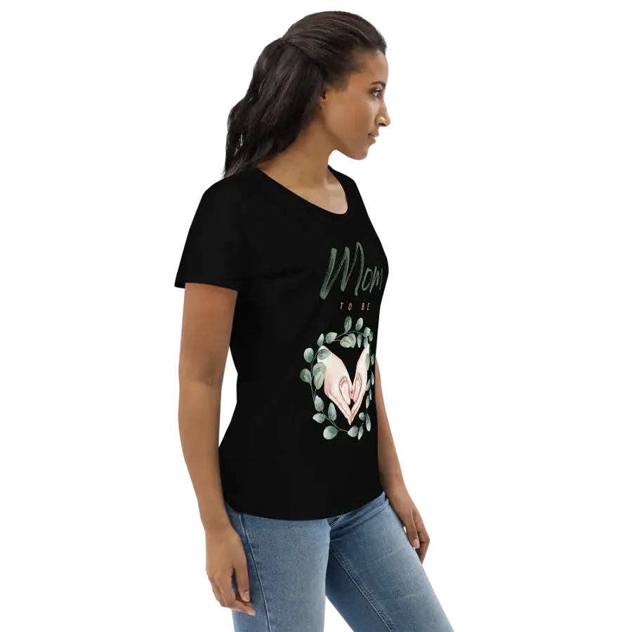 Mom-To-Be Watercolor Love Tee product image (6)