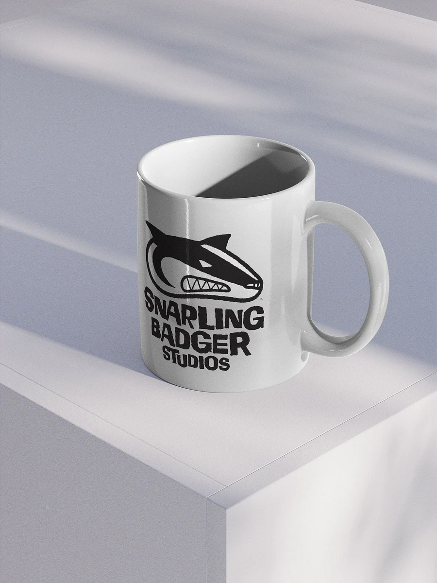 Snarling Badger Studios - logo ceramic mug product image (3)