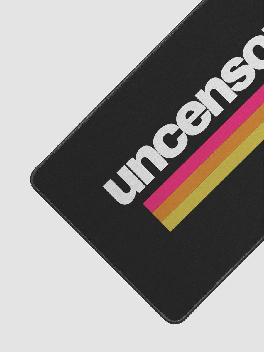Vibrant Uncensored Desk Mat product image (3)