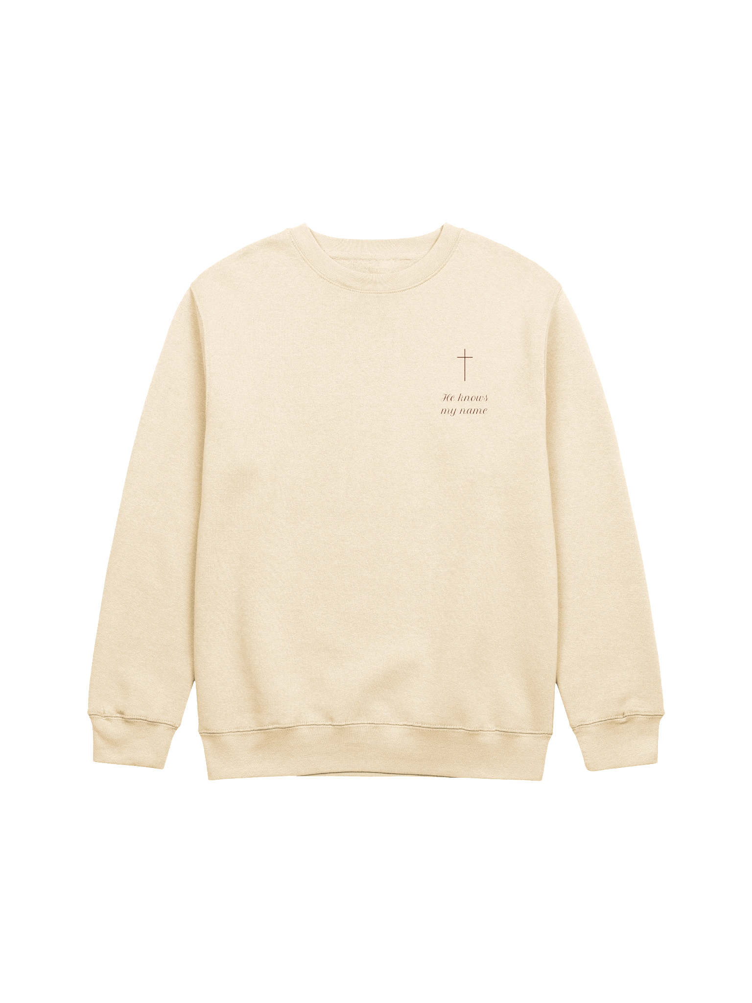 He Knows My Name Premium Crewneck Sweatshirt product image (1)