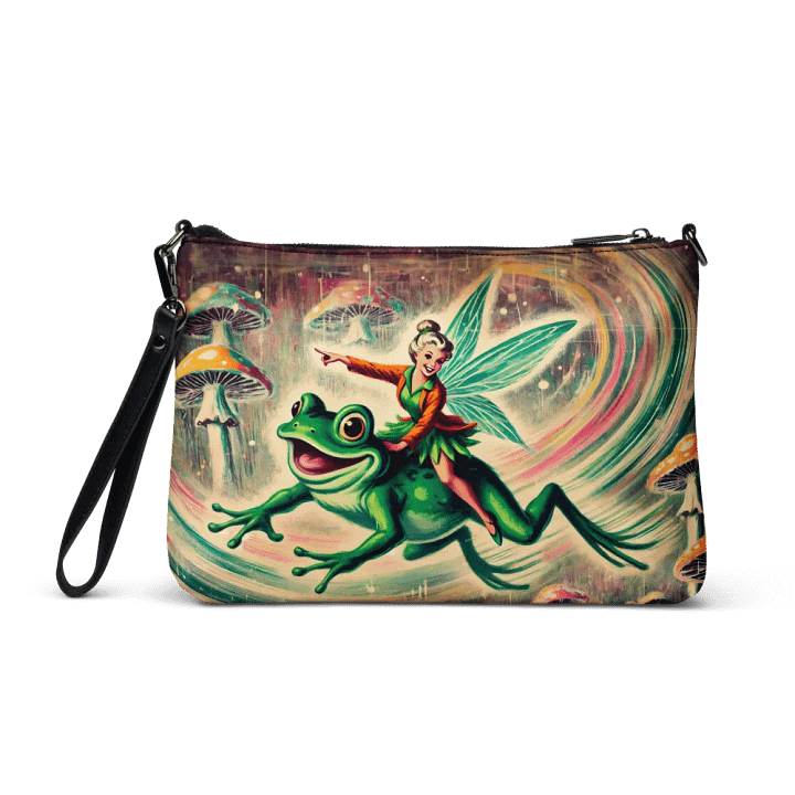 Enchanted Frog Fairy Crossbody Bag - Whimsical Purse product image (2)