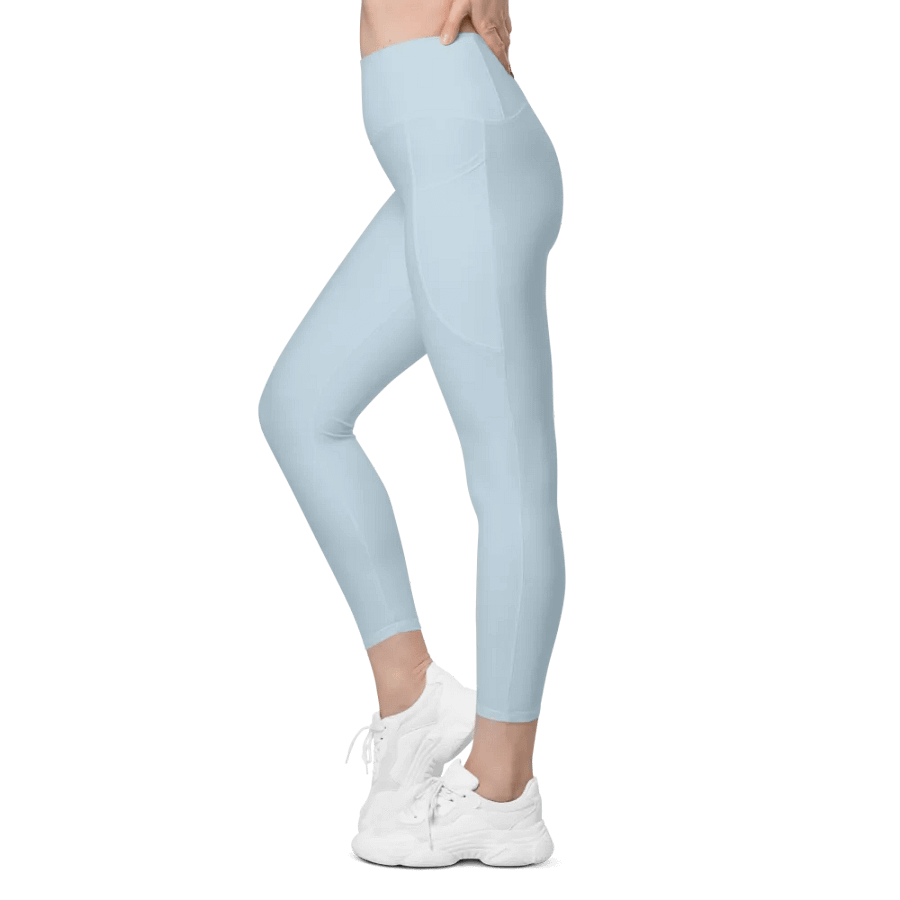 Serene Blue Leggings with Pockets product image (10)